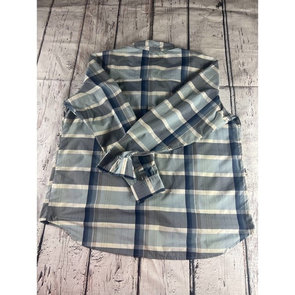 Patagonia Button Down Blue Mens XL Shirt - Picture 2 of 5